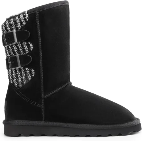 Miniatura 2 de DREAM PAIRS - Botas modernas para nieve de media caña para mujer