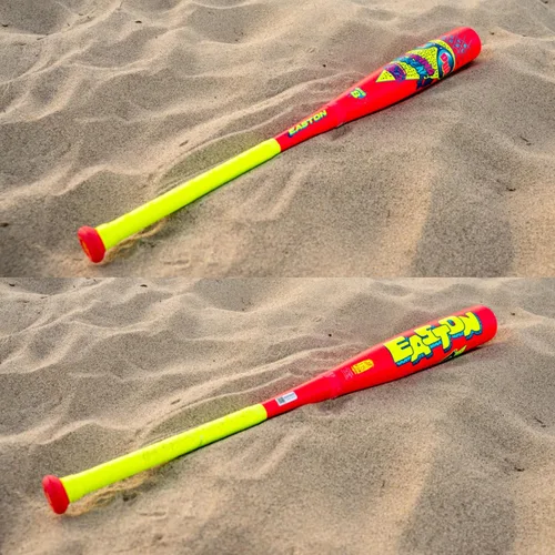 Miniatura 3 de Easton El Bate de Béisbol Dub USSSA Drop -5 / -8 / -10 Barril de 2 3/4' Compuesto de 2 Piezas Spring Break Edition - Rosa/Amarillo