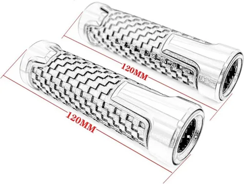 Miniatura 2 de Agarres de manillar de motocicleta de 0.866 in 7/8 pulgadas, agarre de goma para manillar Xmax X-MAX 125 250 300 400 2017 2018 2019 2020 2021