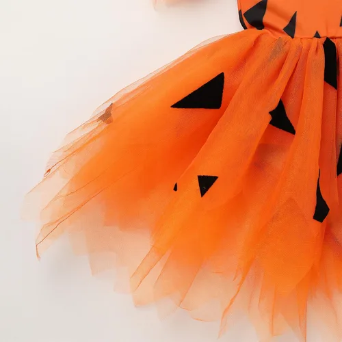 Miniatura 7 de IBAKOM Leotardo de ballet para niñas, disfraz de bailarina de Halloween, un hombro, vestido de baile de sirena y cavegirla, camisola, leotardo