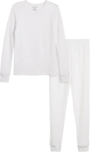 Miniatura 37 de Rene Rofe Girls' Thermal Underwear Set - 2 Piece Waffle Knit Top and Long Johns (2T-16)