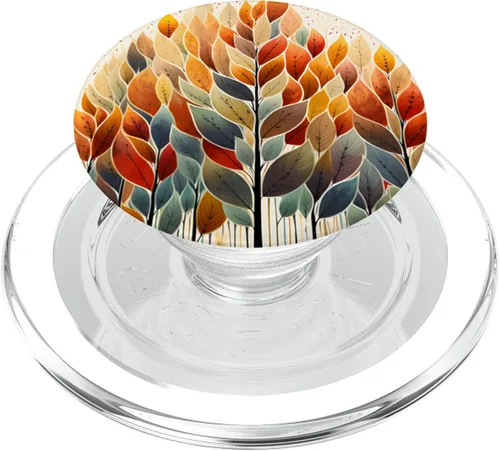 Miniatura 8 de Otoño Otoño Hojas Coloridas Diseño PopSockets Intercambiables PopGrip