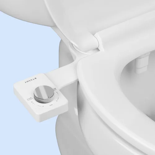 Miniatura 10 de TUSHY Bidé de agua fresca y fría: accesorio para asiento de inodoro ultra delgado (boquilla higiénica autolimpiante no eléctrica) Fácil instalación