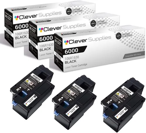 Miniatura 52 de CS compatible Xerox Phaser 6510/WorkCentre 6515 (106r03480) 2 cartuchos de tóner negro para Phaser 6510, WorkCentre 6515 2 negro