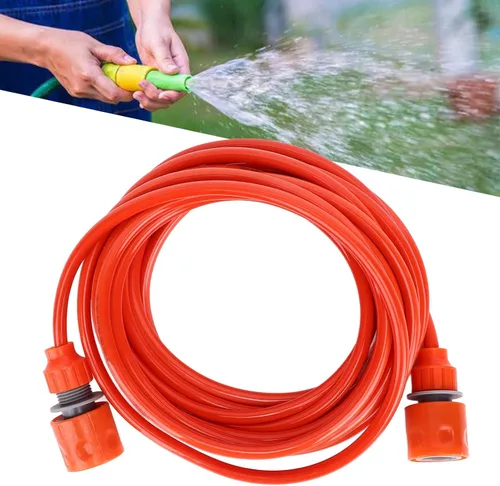 Miniatura 6 de Manguera de jardín de 6M, manguera flexible ligera sin torceduras, a prueba de heladas, manguera flexible a prueba de explosiones para jardín