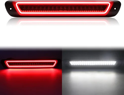 Tercera luz de freno LED compatible con Colorado & Canyon 2004-2012 lente ahumada lámpara de carga trasera luz de freno de montaje alto