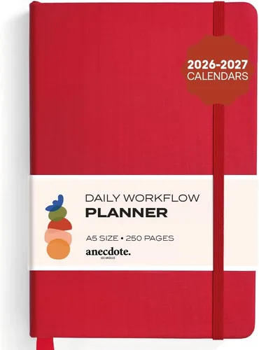 Miniatura 17 de Planificador Anecdote 2026: Un Planificador Mensual, Semanal y Diario 2026 para Planificar tu Éxito - Tamaño A5 Tapa Dura Comienza en Cualquier Negro