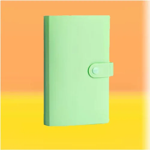 Miniatura 2 de Carpeta de ahorro de dinero, fundas transparentes para monedas de 50 páginas, soportes portátiles para dinero para coleccionistas, titulares