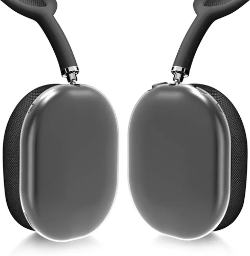 Miniatura 2 de kwmobile Fundas compatibles con Apple AirPods Max/AirPods Max 2 - 2 fundas protectoras para auriculares - Transparente