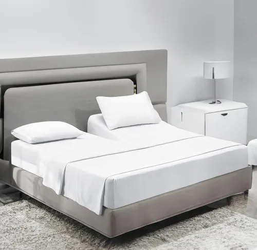 Sanders Collection Inc SCI - Juego de sábanas flexibles divididas superiores para cama ajustable de 30 pulgadas, cabeza dividida tamaño King, 800