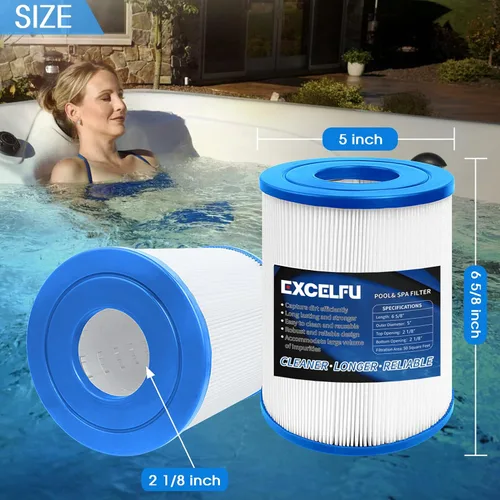 Miniatura 6 de Filtro de spa que sustituye a PRB25SF, Unicel C-4405, Marquis 20342, Filbur FC-2387, PRB25SF-PAIR, Rainbow DSF 50, R172464, APCC7062, CMP