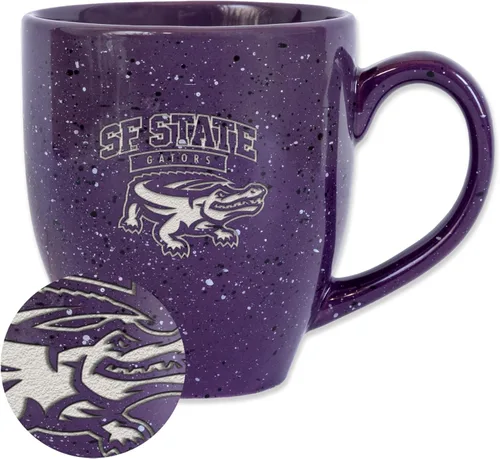 Miniatura 86 de Rico Industries NCAA Virginia Tech Hokies Maroon - Taza de café de cerámica grabada con láser, color del equipo, 16 onzas
