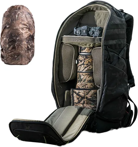 Miniatura 9 de PGYTECH OnePro Super Teleobjetivo Mochila para DSLR y Sony, Nikon, lente de 600/31.496 in, mochila ST de fotografía profesional Canon DSLR con hasta