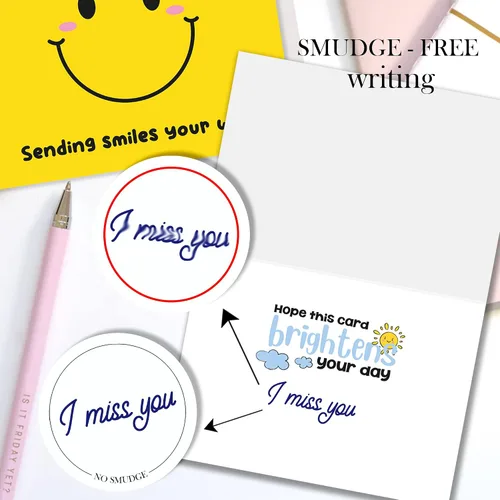 Miniatura 5 de Thinking of You Tarjetas con sobres, 24 tarjetas de felicitación de género neutro con 24 diseños únicos, desplegadas de 8.3 x 5.8 pulgadas, plegadas