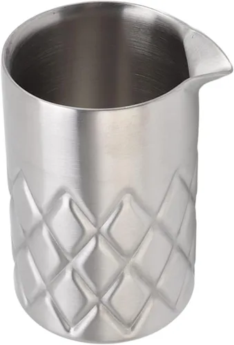 Miniatura 6 de TOPINCN Vaso de mezcla de cóctel, acero inoxidable, mezclador de vidrio, coctelera de doble pared, barman herramientas de bricolaje, mezclador