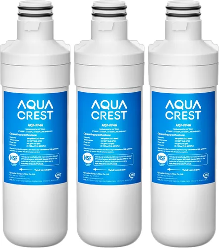Miniatura 10 de AQUA CREST LT1000PC ADQ747935 MDJ64844601 Filtro de agua para refrigerador certificado NSF, reemplazo para LG® LT1000P®, LT1000PCS, ADQ74793501