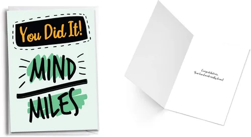 Miniatura 5 de Tarjetas de felicitación 5K Runner 3.1 millas Paquete de 5 carreras