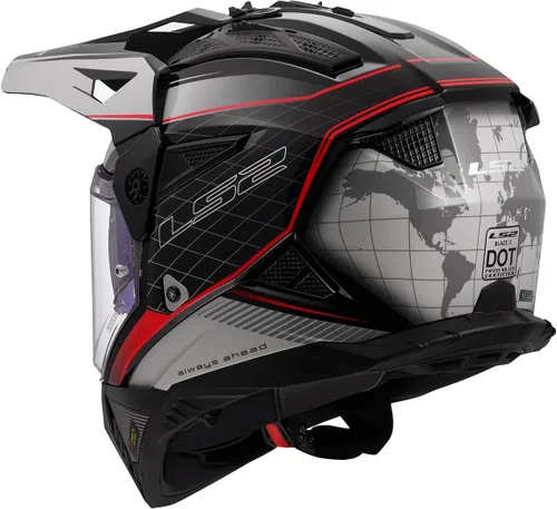 Miniatura 3 de LS2 Casco Blaze II Adventure para motocicleta con parasol