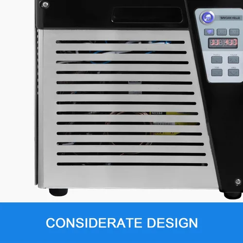 Miniatura 6 de VBENLEM - Máquina de granizados de 110 V y de 2.6 galones de EE.UU., máquina para hacer margaritas congeladas de 600 W, limpieza automática, modos