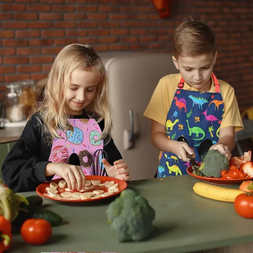 Miniatura 6 de Delantal para niños - cocina, jardinería, artista, pintura, limpieza, horneado, cerámica, chef, cocina, regalo para niños, niñas