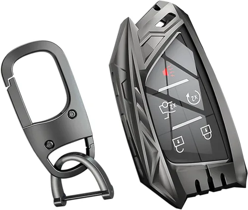 Miniatura 37 de Funda para llavero Nissan con llavero, elegante y duradera funda de protección de aleación de zinc compatible con Altima Maxima Rogue Armada
