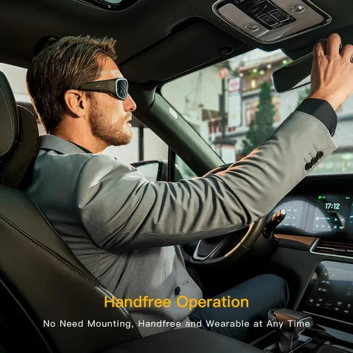 Miniatura 4 de OHO Ultra-Thin Lightweight Sports Camera Sunglasses, 24MP Camera, 1080P Video, Water Resistant UV400 Lens
