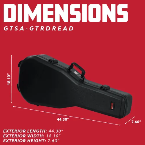 Miniatura 7 de Gator G-PG ACOUSTIC Pro Go Series. Funda para guitarra acústica.