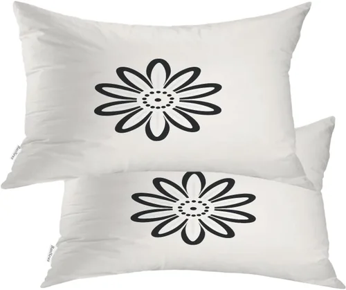Miniatura 24 de Fundas de almohada con diseño de pinos y pájaros, bayas rojas, hojas de acebo, fondo beige, funda de cojín de mezcla digital, funda de almohada