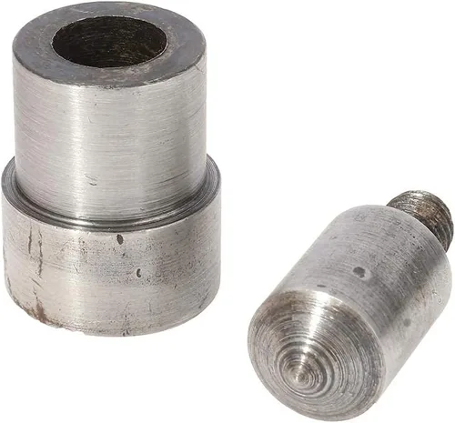 Miniatura 9 de Troqueles perforadores para máquina BEAMNOVA con ojales de presión manual, 0.236 in 1/4 pulgadas y 0.394 in 3/8 pulgadas, cabeza puntiaguda