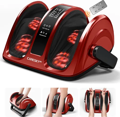 Miniatura 8 de CARESKYpro Masajeador de pies para neuropatía, elegible para FSA HSA, masajeador de pies con calor, 3 niveles de calentamiento para circulación