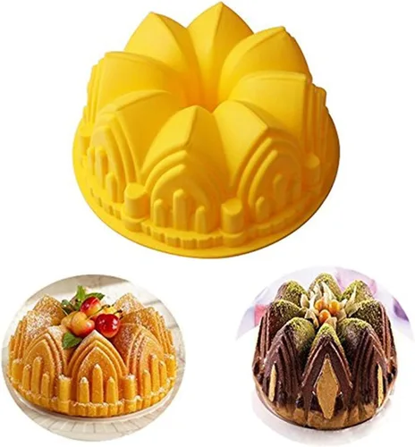 Miniatura 15 de FantasyDay Molde de silicona para tartas de cumpleaños de 13 pulgadas, moldes para hornear pasteles de fiesta para tu postre de cumpleaños, #7