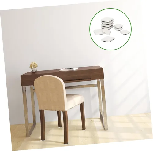 Miniatura 7 de OSALADI 20 piezas autoadhesivas deslizantes para muebles, resistentes a los arañazos, tapas de patas de mesa para sillas y protectores de suelo que