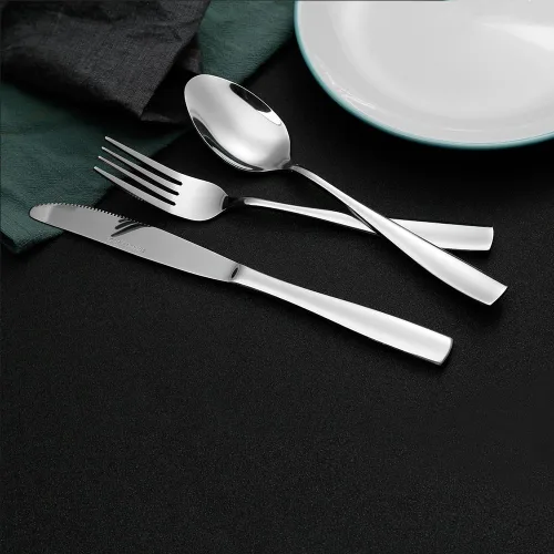Miniatura 8 de Eslite Juego de cuchillos de cena de acero inoxidable, 12 piezas