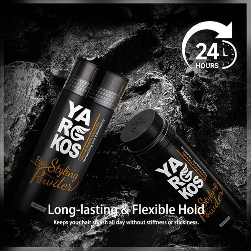 Miniatura 3 de Polvo para peinar el cabello para hombres y mujeres, polvo de textura de cabello, texturizante y voluminizador, sujeción fuerte, acabado mate