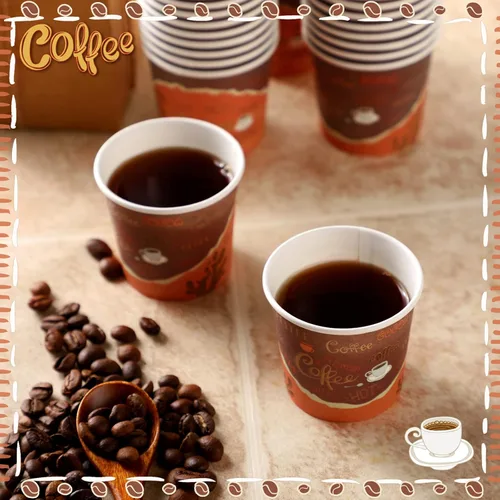 Miniatura 4 de Funtery 200 tazas de café espresso desechables de 3 onzas pequeñas tazas de papel para café, té, cacao, jugo, mini suministros de papel