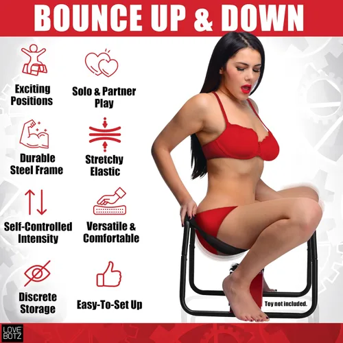 Miniatura 5 de LoveBotz Bangin Bench Extreme taburete para sexo 1 unidad