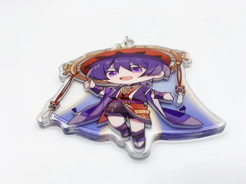 Miniatura 141 de YJacuing Genshin Impact - Figura de llavero de acrílico
