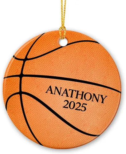 Miniatura 17 de Adornos personalizados de cerámica de fútbol americano, recuerdo de adorno de Navidad de jugador de fútbol americano, regalo para atletas