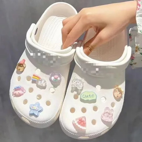 Miniatura 2 de dijes de cocodrilo para niñas, dijes brillantes para cocodrilo
