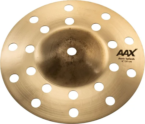 Miniatura 2 de SABIAN Platillo AAX Aero Splash de 8 pulgadas, acabado brillante
