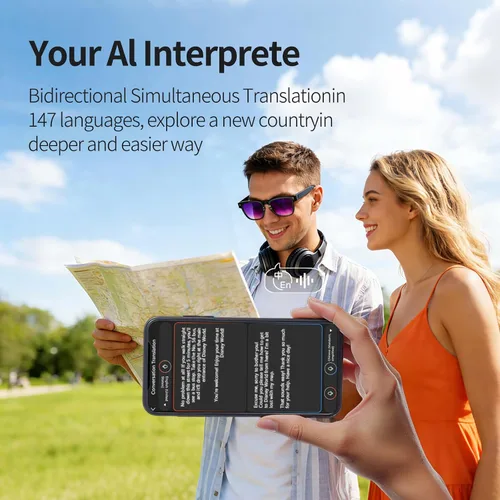 Miniatura 8 de Lentes inteligentes AI con cámara 4K para viajes y uso diario, gafas de sol de audio Bluetooth con altavoces de oído abierto, llamadas manos libres