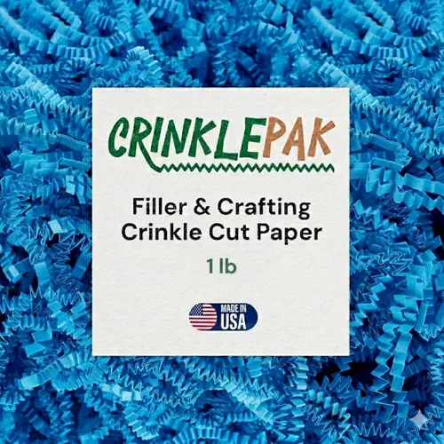 Miniatura 26 de Relleno de papel arrugado de 10 libras fabricado en EE. UU. Relleno de papel triturado para embalajes de envío, envoltorios de regalo, excelente