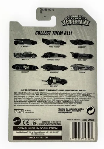 Miniatura 2 de Hot Wheels Qué 4 2, Ultimate Spider-Man
