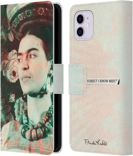 Miniatura 12 de Head Case Designs Officially Licensed Frida Kahlo Floral Portraits and Quotes Leather Wallet Case Compatible with Apple iPhone 11