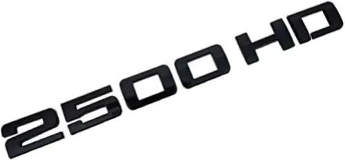 Miniatura 2 de 2 insignias de calcomanías 3D de 2500HD 2500HD (negro)
