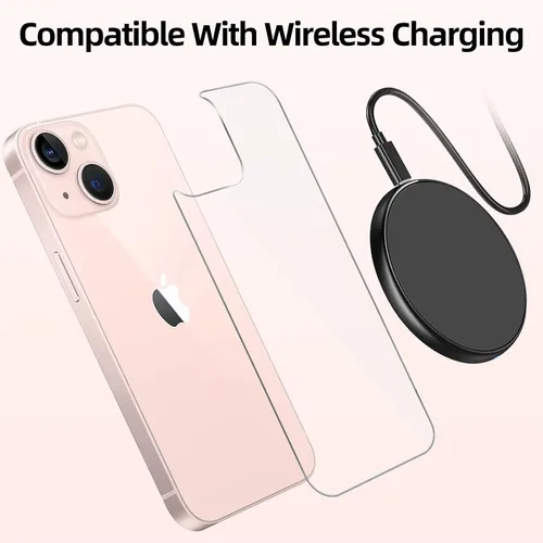 Miniatura 6 de [Paquete de 2] Protector de pantalla trasera para iPhone 13 para iPhone 13, protector de pantalla de vidrio templado antiarañazos y burbujas