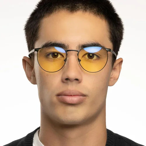 Miniatura 5 de GUNNAR - Gafas prémium para juegos y computadora - Bloquean el 65% de la luz azul - Mateo, Ónix y tinte ámbar