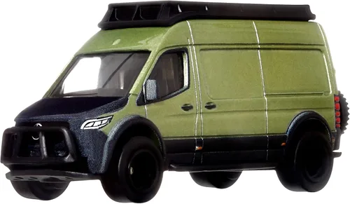 Miniatura 2 de Hot Wheels Car Culture Circuit Legend, Vehículo Coleccionable Premium de Mercedes-Benz Sprinter Van a Escala 1:64, Diseño de Alemania, Fundido a