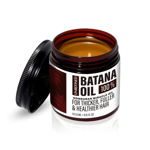 Aceite de batana orgánico para el crecimiento y reparación del cabello | Tratamiento capilar 100% puro y sin refinar | Fortalece, hidrata, reduce la