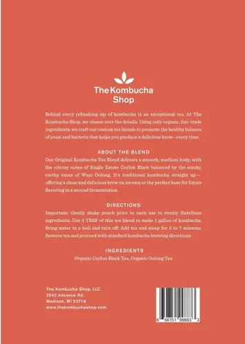 Miniatura 6 de The Kombucha Shop, Kit de preparación de Kombucha de lujo con té para hacer 10 galones adicionales, seis botellas con tapa abatible, embudo de acero